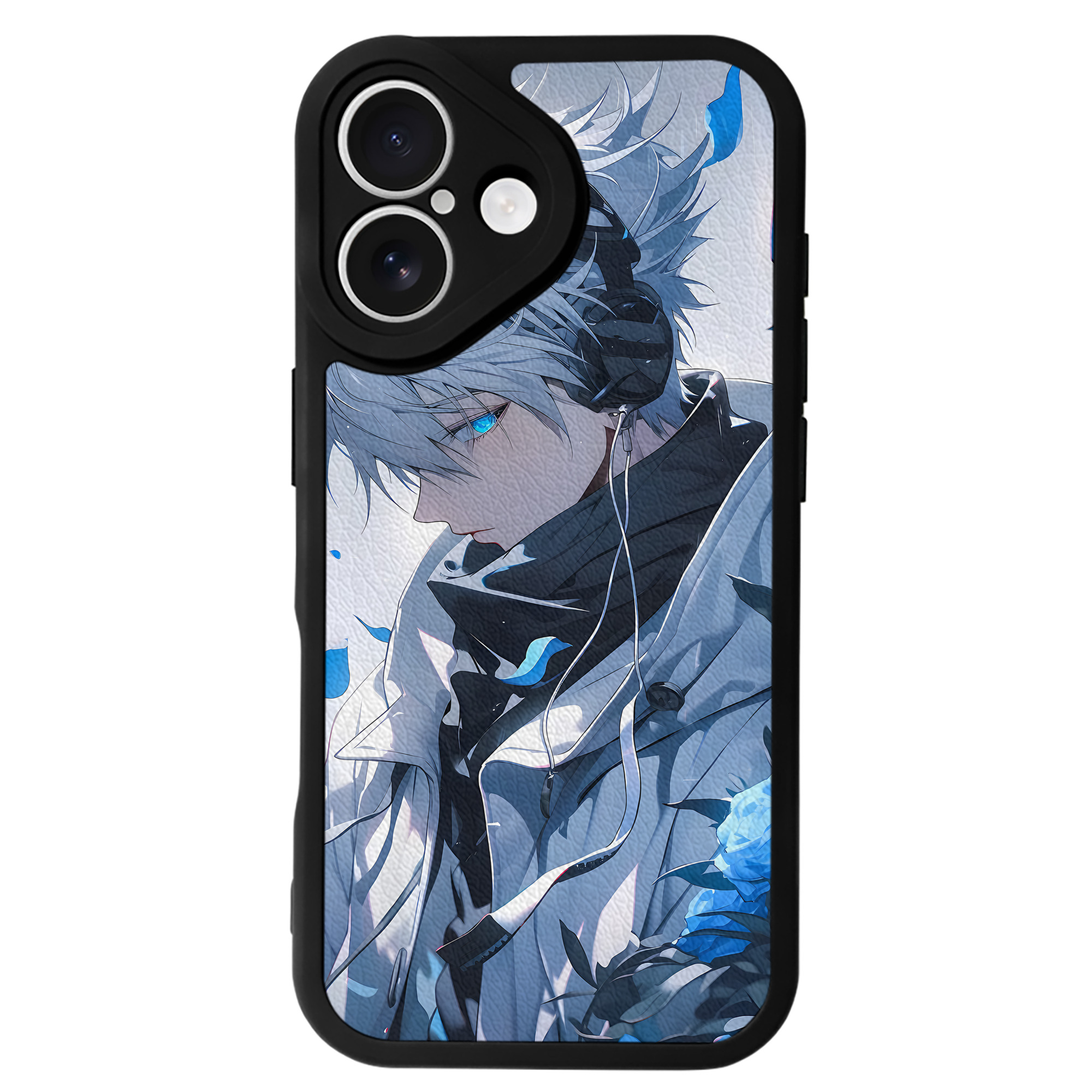（画像用） 呪術廻戦 Jujutsu Kaisen 【iPhone 16シリーズ対応】シリコンスマホケース（レザー調） 材質：シリコン